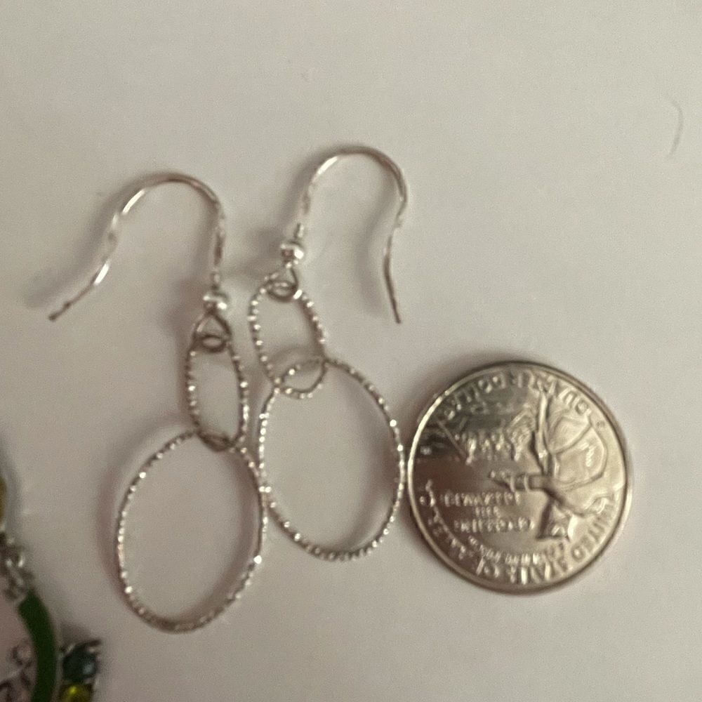 Bundle of Three Pairs of Dangly Earrings - Picture 2 of 5